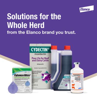 Show full view: Elanco Cydectin Pour-On Dewormer, 500-mL slide 8 of 8