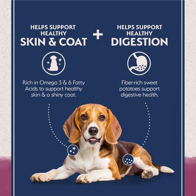 Show full view: Natural Balance Limited Ingredient Reserve Grain-Free Sweet Potato & Venison Recipe Dry Dog Food, 12-lb bag slide 4 of 11