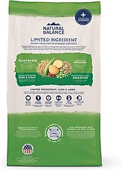 Natural Balance Limited Ingredient Vegetarian Recipe Dry Dog Food, 24-lb bag slide 2 of 8