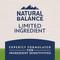 Show in main carousel: Natural Balance Limited Ingredient Vegetarian Recipe Dry Dog Food, 12-lb bag slide 9 of 10