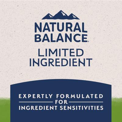 Show full view: Natural Balance Limited Ingredient Vegetarian Recipe Dry Dog Food, 24-lb bag slide 10 of 11