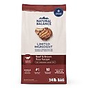 Natural Balance Limited Ingredient Beef & Brown Rice Recipe Dry Dog Food, 24-lb bag