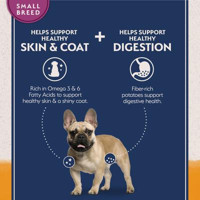 Show full view: Natural Balance Limited Ingredient Reserve Grain-Free Duck & Potato Small Breed Bites Recipe Dry Dog Food, 4-lb bag slide 4 of 11