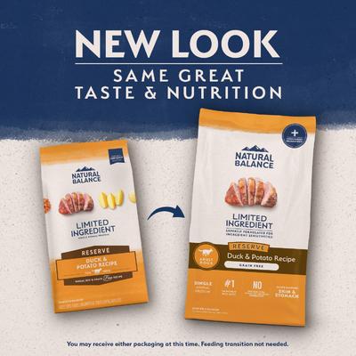 NATURAL BALANCE Limited Ingredient Reserve Grain-Free Duck