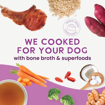 Show full view: Health Extension Gently Cooked Lamb & Carrot Recipe Wet Dog Food, 9-oz pouch, 1 count slide 6 of 11