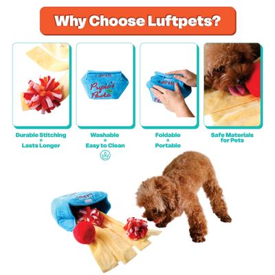 Show full view: LuftPets Pupio's Pasta Snuffle Mat Dog & Cat Foraging Toy slide 6 of 12
