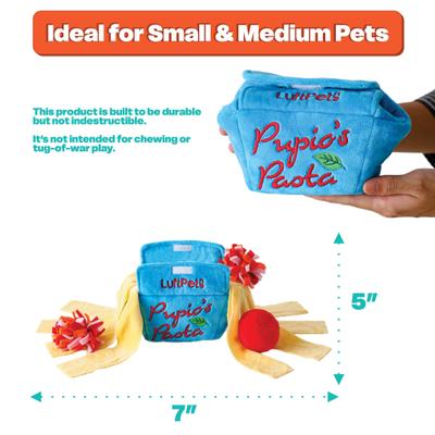 Show full view: LuftPets Pupio's Pasta Snuffle Mat Dog & Cat Foraging Toy slide 9 of 12