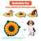 Show in main carousel: LuftPets Sunflower Snuffle Mat Dog & Cat Foraging Toy slide 6 of 11
