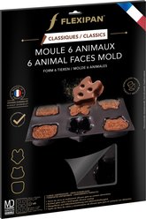 Flexipan Animal Non Stick Mold, Black slide 1 of 6