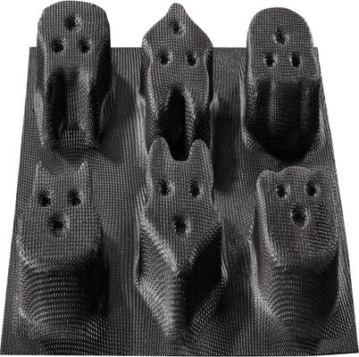 Show full view: Flexipan Animal Non Stick Mold, Black slide 3 of 6