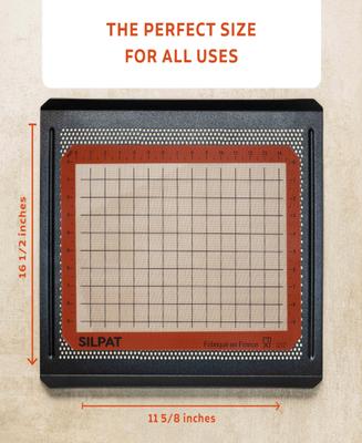 Show full view: Silpat US Half Size Gridded Mat, Black slide 4 of 4