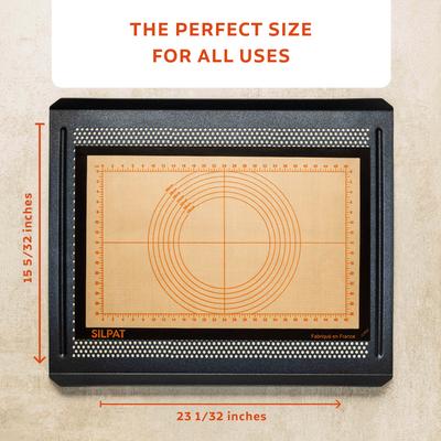 Show full view: Silpat Roul'Pat Perfect Pastry with Stencils, Black slide 4 of 4