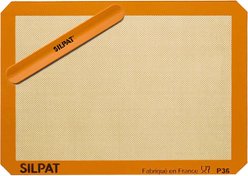 Silpat US Half Size Mat & Silband, Black