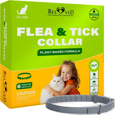 Beloved Pets Beloved Pets Natural Flea & Tick Collar for Cats, 1 count