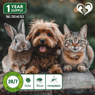 Show full view: Beloved Pets Natural Flea & Tick Home Spray for Dogs & Cats, 8.5-fl oz bottle slide 2 of 7