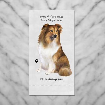 Show full view: E&S PETS Sheltie Cotton Kitchen Towel slide 4 of 6