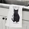 Show in main carousel: E&S PETS Black Cat Cotton Kitchen Towel slide 5 of 6