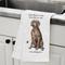 Show in main carousel: E&S PETS German Shorthaired Pointer Cotton Kitchen Towel slide 5 of 6