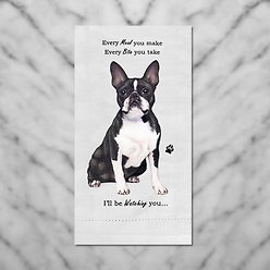E&S PETS Boston Terrier Cotton Kitchen Towel slide 2 of 6