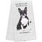 Show in main carousel: E&S PETS Boston Terrier Cotton Kitchen Towel slide 1 of 6