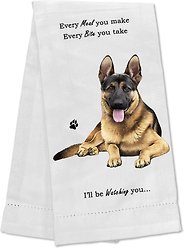 E&S PETS German Shepherd Cotton Kitchen Towel