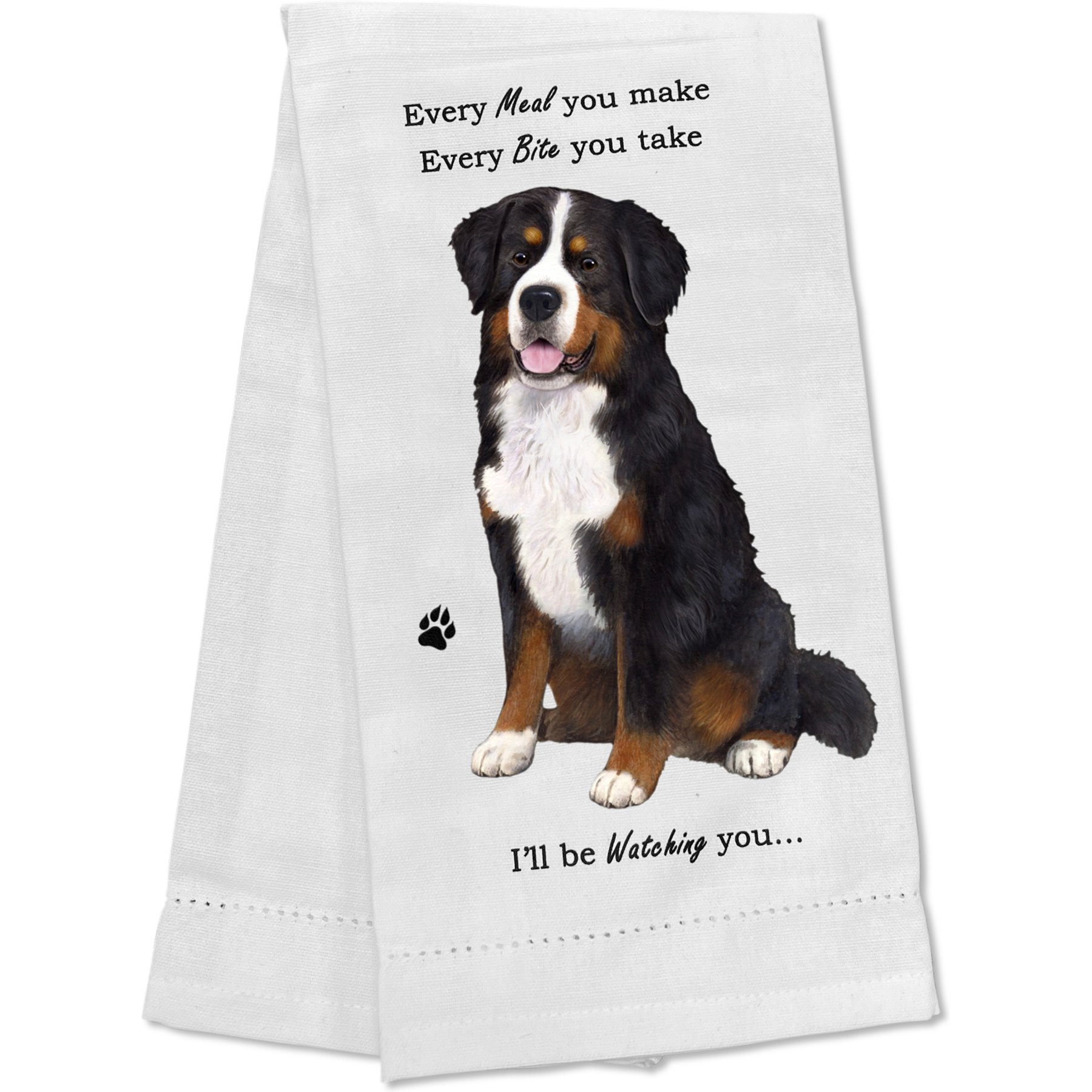 E&S PETS Benese Mt Dog Cotton Kitchen Towel
