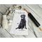 Show in main carousel: E&S PETS Black Labrador Cotton Kitchen Towel slide 3 of 6