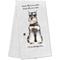 Show in main carousel: E&S PETS Schnauzer Uncropped Cotton Kitchen Towel slide 1 of 6