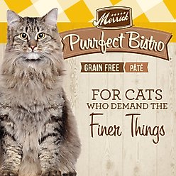 Merrick Purrfect Bistro Grain-Free Chicken Pate Canned Cat Food, 3-oz, case of 24 slide 2 of 9