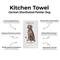 Show in main carousel: E&S PETS German Shorthaired Pointer Cotton Kitchen Towel slide 2 of 6
