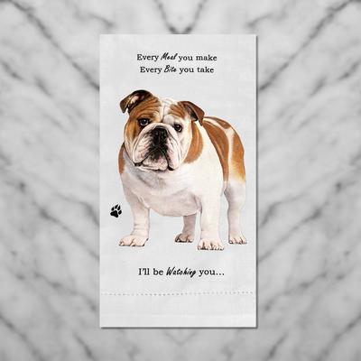 Show full view: E&S PETS Bulldog Cotton Kitchen Towel slide 4 of 6