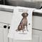Show in main carousel: E&S PETS Weimeraner Cotton Kitchen Towel slide 5 of 6