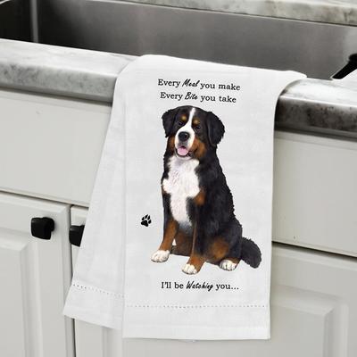 Show full view: E&S PETS Benese Mt Dog Cotton Kitchen Towel slide 5 of 6