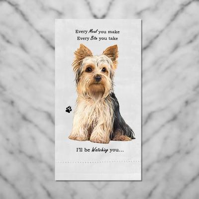 Show full view: E&S PETS Yorkie Cotton Kitchen Towel slide 4 of 6