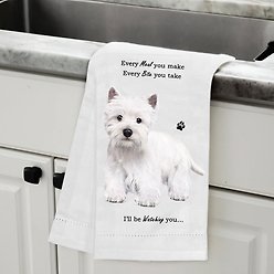 E&S PETS Westie Cotton Kitchen Towel slide 2 of 6
