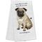 Show in main carousel: E&S PETS Pug Cotton Kitchen Towel slide 1 of 6