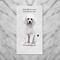 Show in main carousel: E&S PETS White Poodle Cotton Kitchen Towel slide 4 of 6