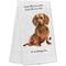 Show in main carousel: E&S PETS Dachshund Cotton Kitchen Towel, Red slide 1 of 6