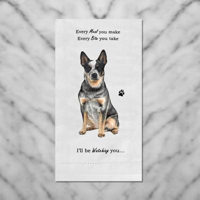 Show full view: E&S PETS Australian Cattle Dog Cotton Kitchen Towel slide 4 of 6