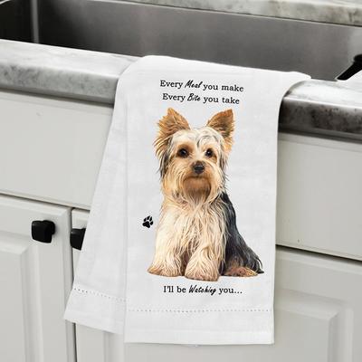 Show full view: E&S PETS Yorkie Cotton Kitchen Towel slide 5 of 6