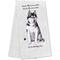 Show in main carousel: E&S PETS Siberian Husky Cotton Kitchen Towel slide 1 of 6