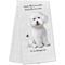 Show in main carousel: E&S PETS Bichon Frise Cotton Kitchen Towel slide 1 of 6