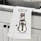 Show in main carousel: E&S PETS Schnauzer Cropped Cotton Kitchen Towel slide 5 of 6
