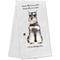 Show in main carousel: E&S PETS Schnauzer Cropped Cotton Kitchen Towel slide 1 of 6