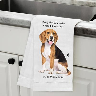 Show full view: E&S PETS Beagle Cotton Kitchen Towel slide 5 of 6