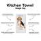 Show in main carousel: E&S PETS Beagle Cotton Kitchen Towel slide 2 of 6