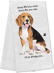 E&S PETS Beagle Cotton Kitchen Towel