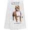 Show in main carousel: E&S PETS Pit Bull Cotton Kitchen Towel slide 1 of 6