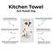 Show in main carousel: E&S PETS Jack Russell Cotton Kitchen Towel slide 3 of 7