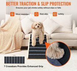 jansno 5-Level Adjustable Folding Wooden Dog Ramp, Natural slide 2 of 6